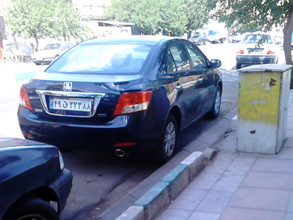 سایپا S300 در خیابانهای تهران